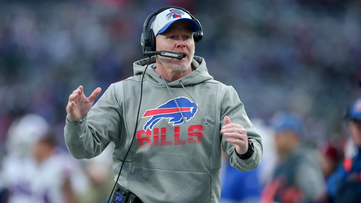 Buffalo Bills head coach Sean McDermott