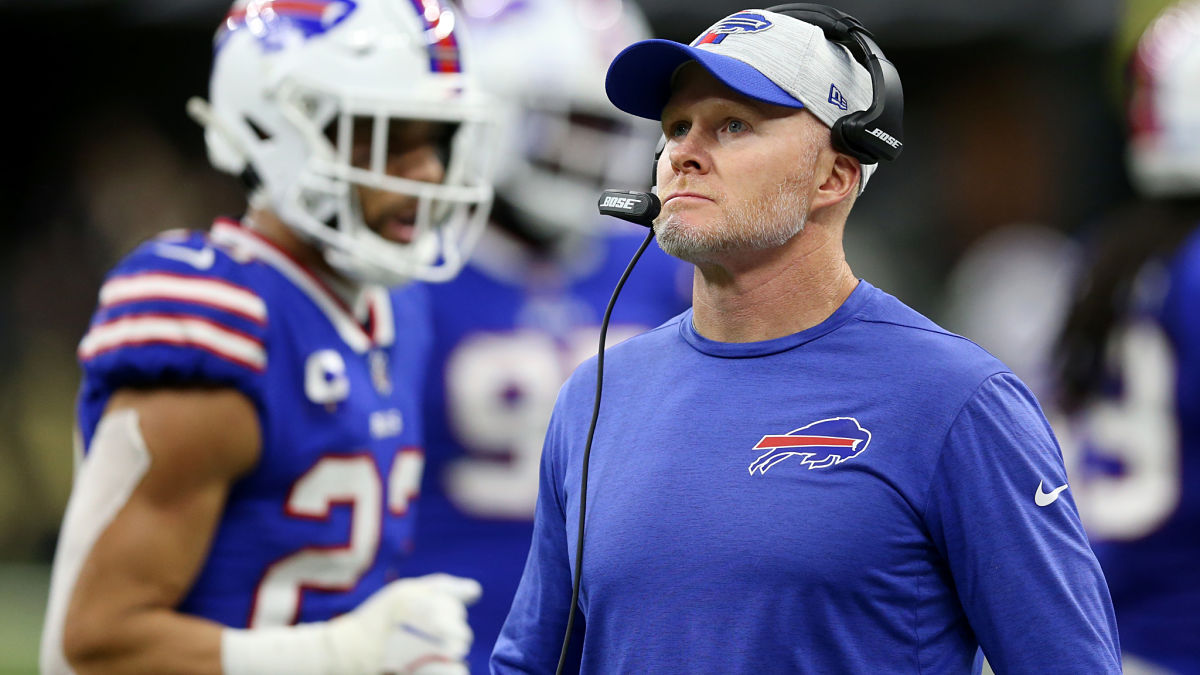 Buffalo Bills head coach Sean McDermott