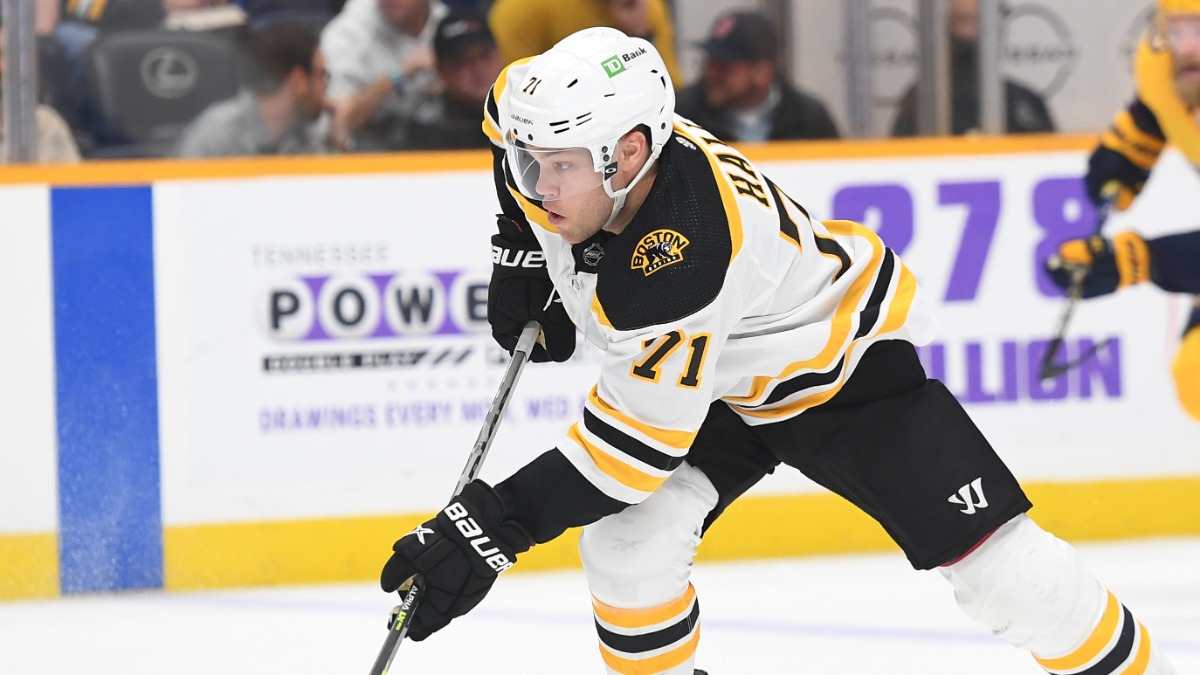 Boston Bruins forward Taylor Hall