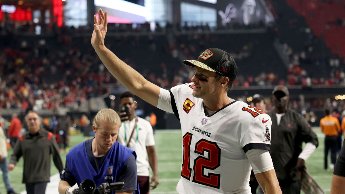 Tampa Bay Buccaneers quarterback Tom Brady