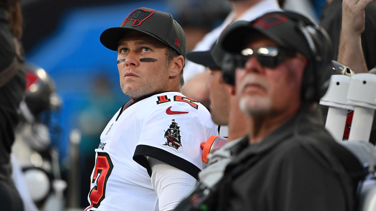 Tampa Bay Buccaneers quarterback Tom Brady