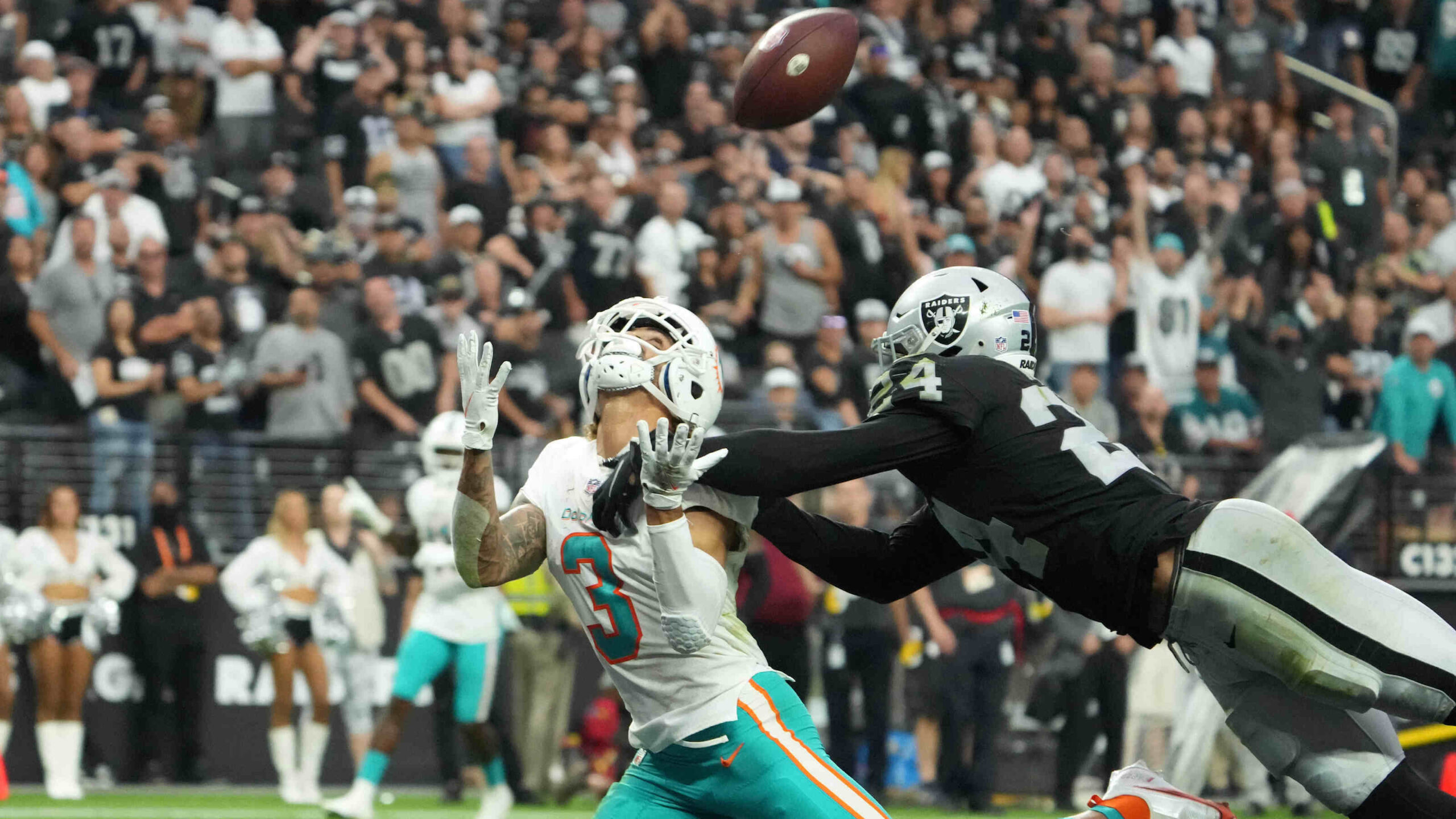NFL: Miami Dolphins at Las Vegas Raiders