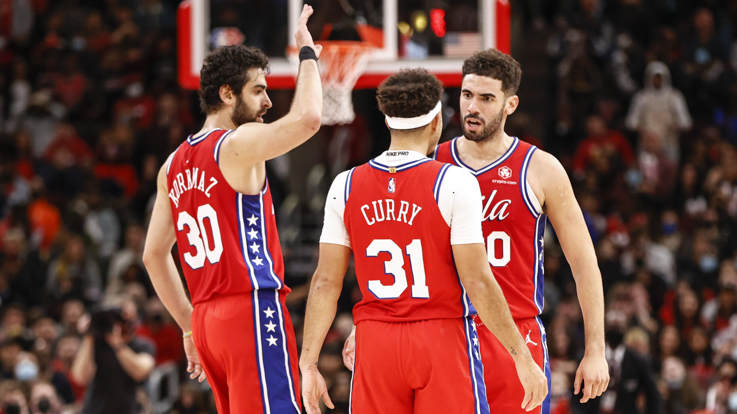 NBA: Philadelphia 76ers at Chicago Bulls