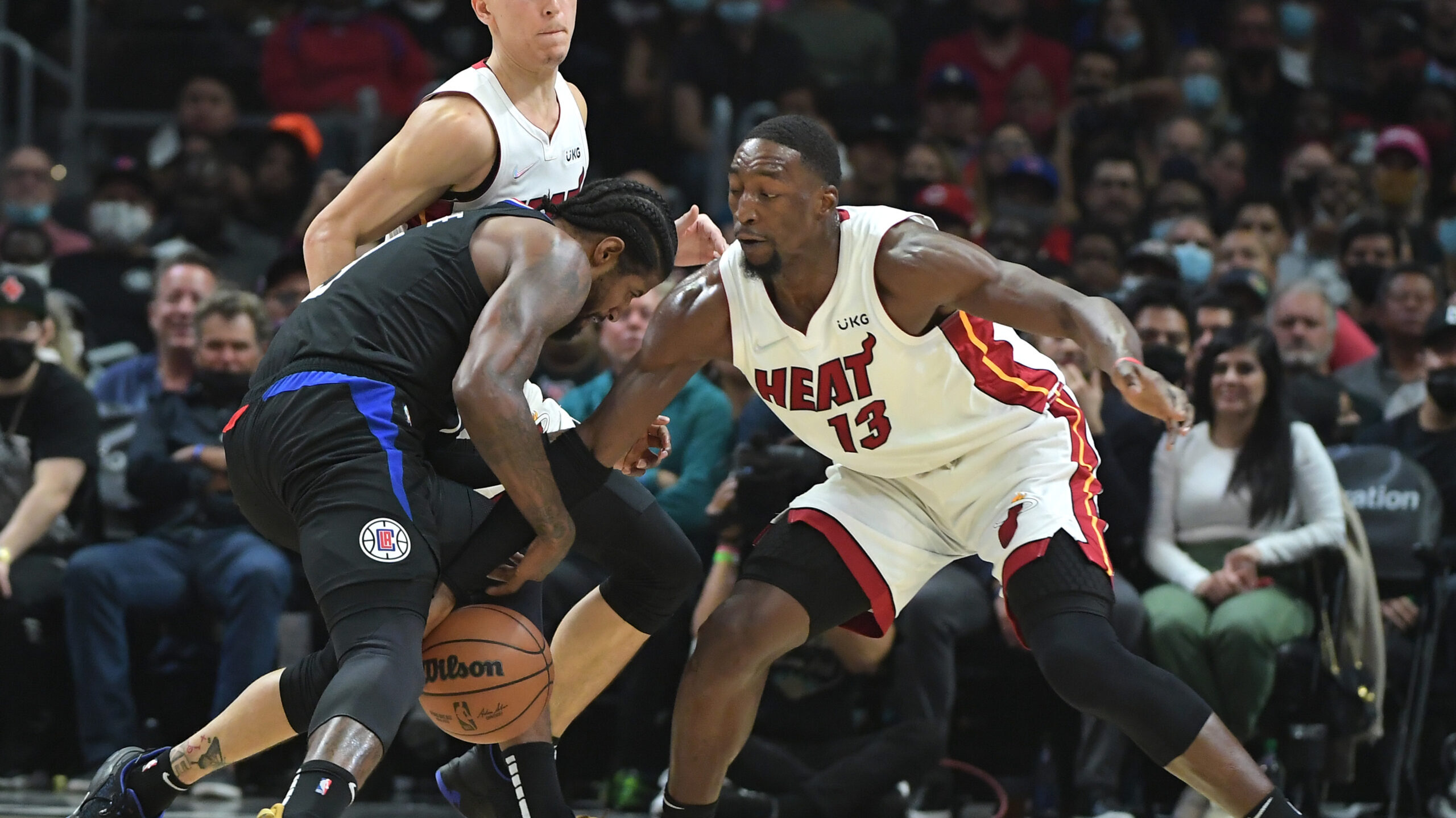 NBA: Miami Heat at Los Angeles Clippers