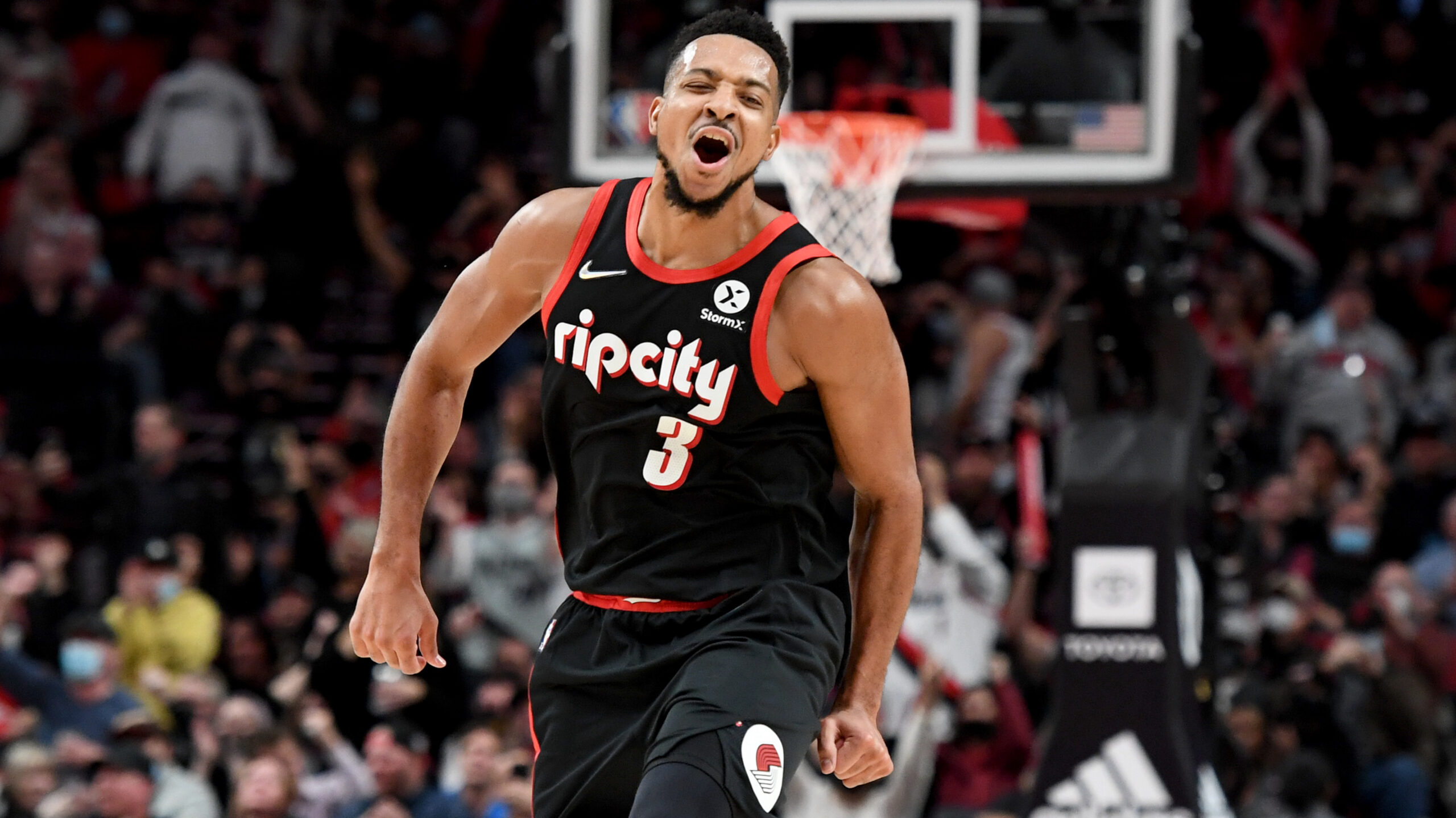 Portland Trail Blazers guard CJ McCollum