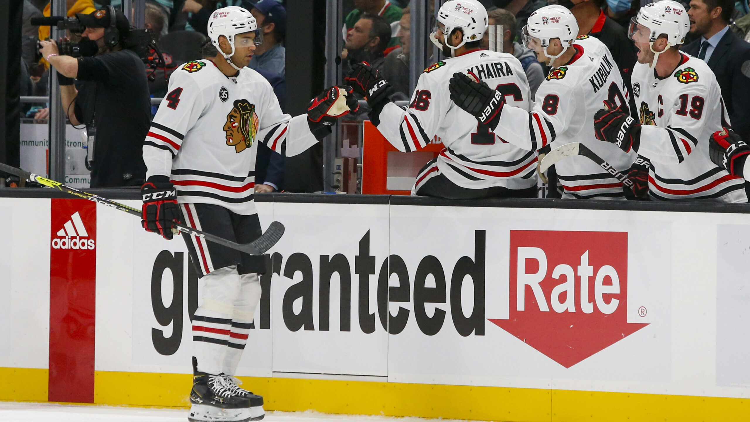 NHL: Chicago Blackhawks at Seattle Kraken