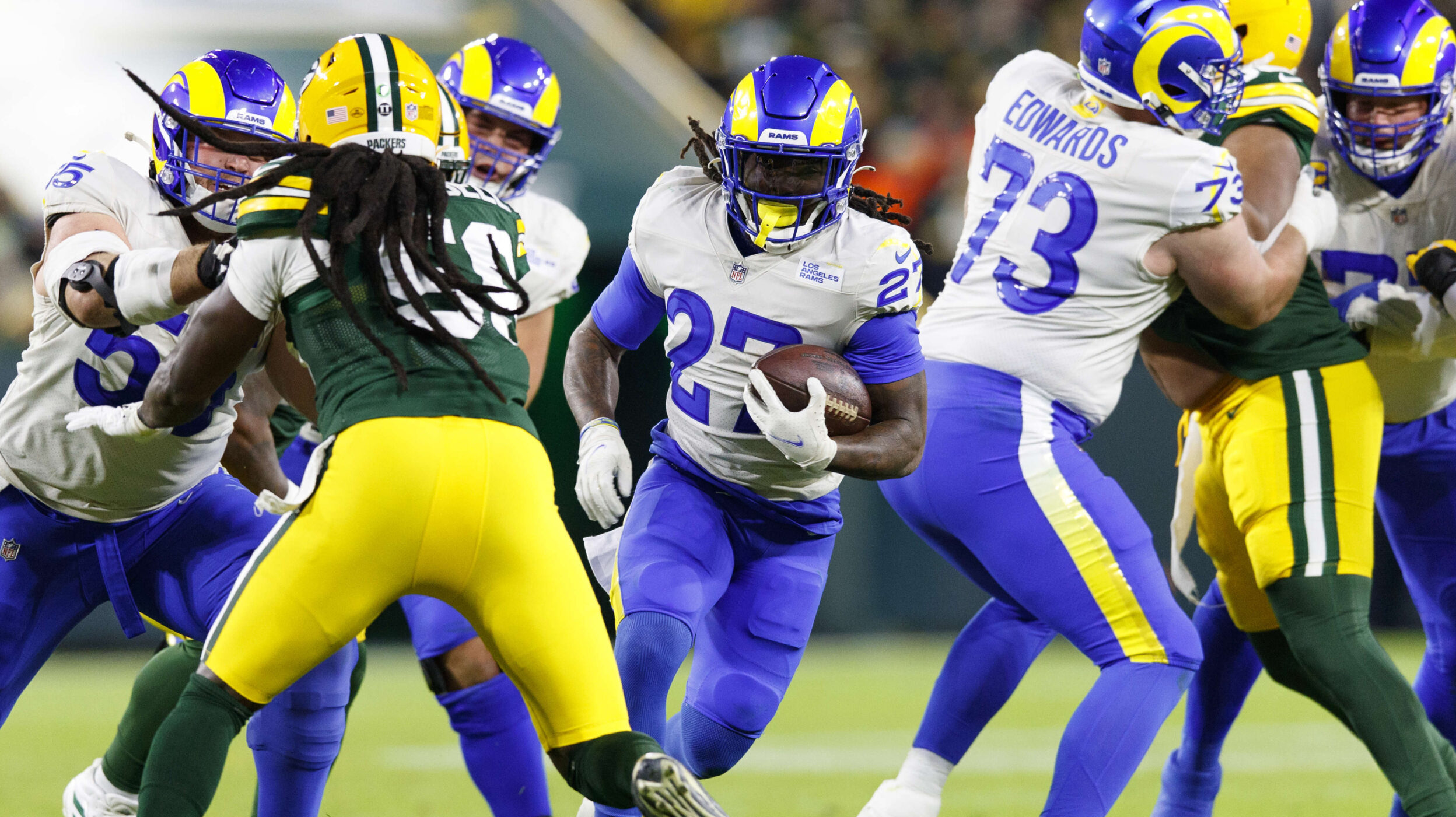 NFL: Los Angeles Rams at Green Bay Packers
