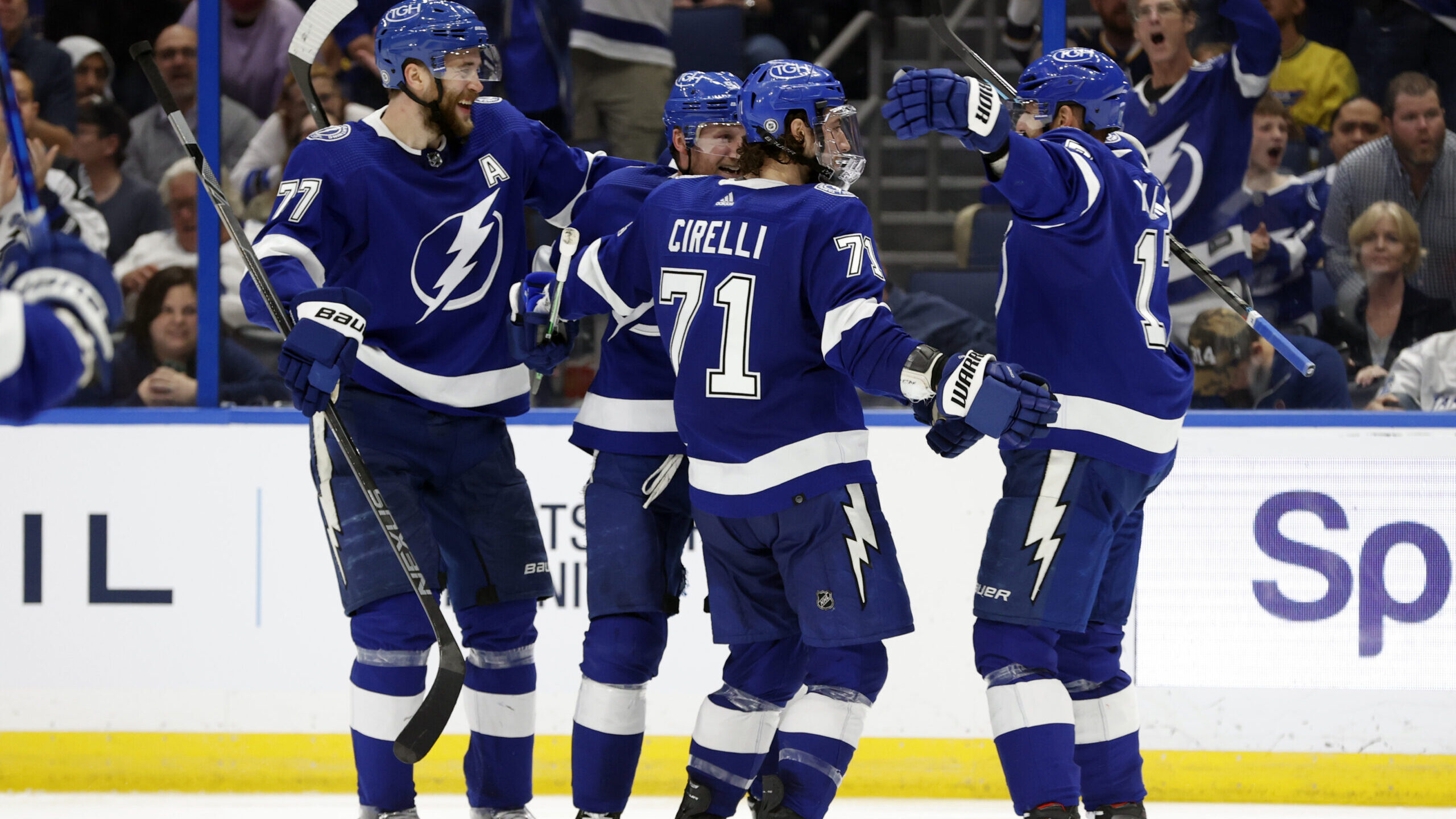 NHL: St. Louis Blues at Tampa Bay Lightning