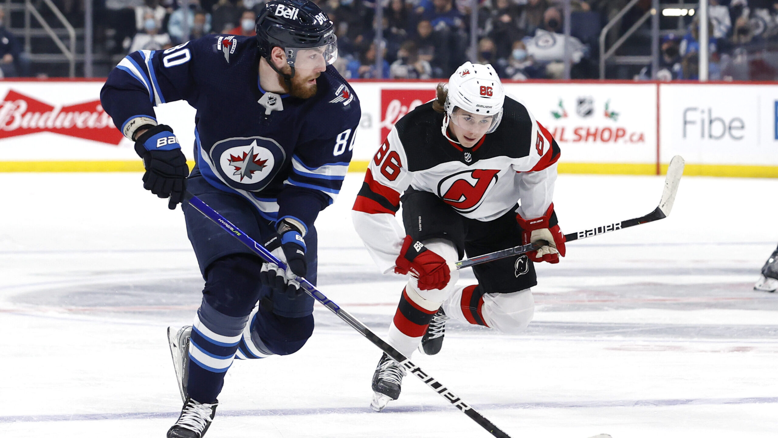NHL: New Jersey Devils at Winnipeg Jets