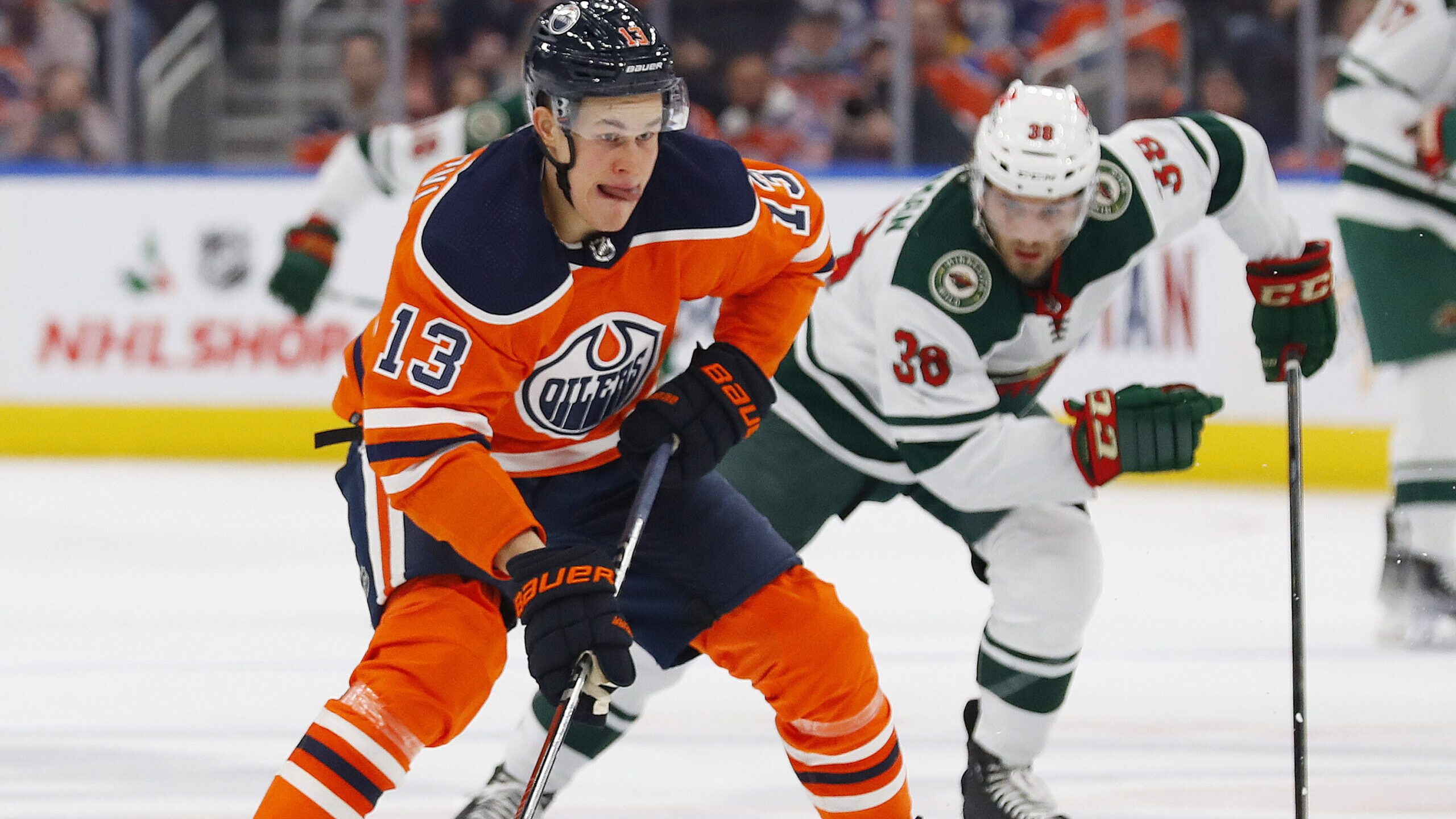 NHL: Minnesota Wild at Edmonton Oilers