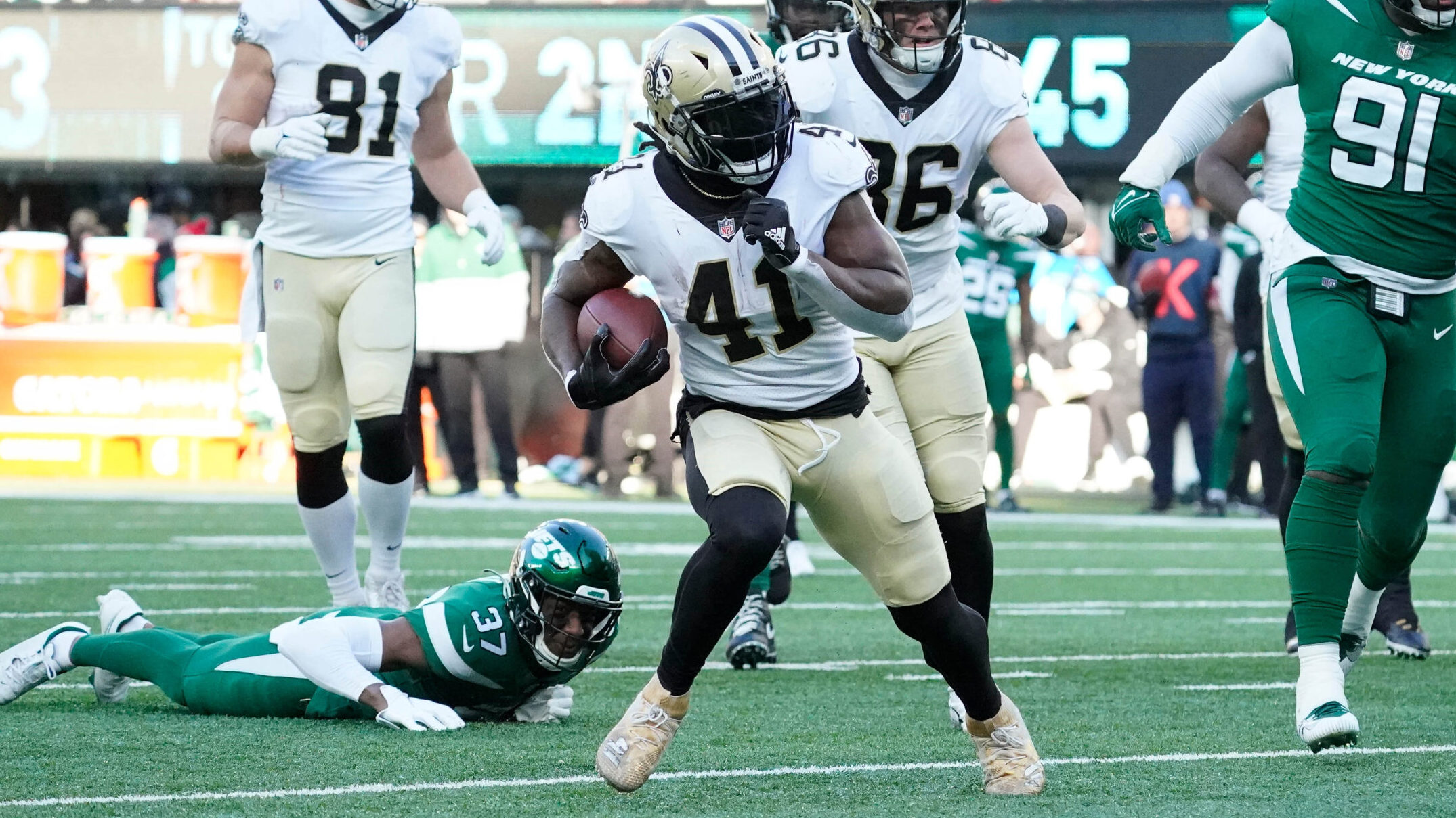 NFL: New Orleans Saints at New York Jets