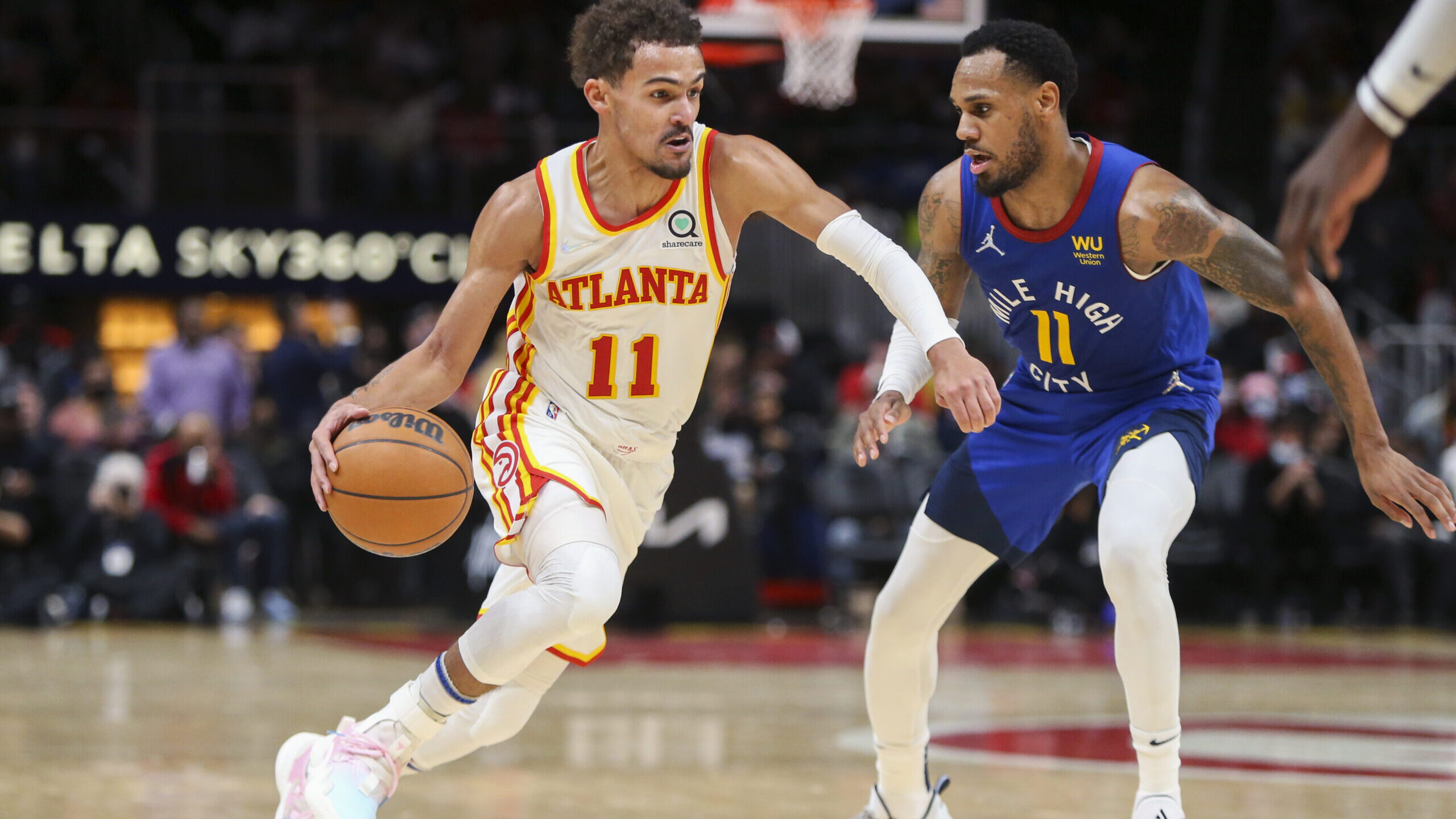 NBA: Denver Nuggets at Atlanta Hawks