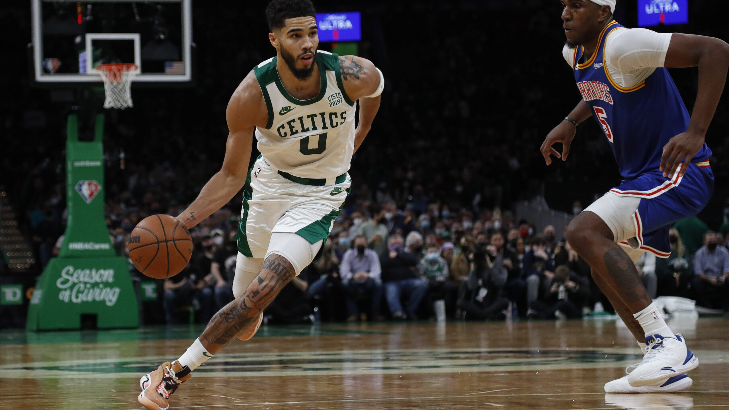 NBA: Golden State Warriors at Boston Celtics