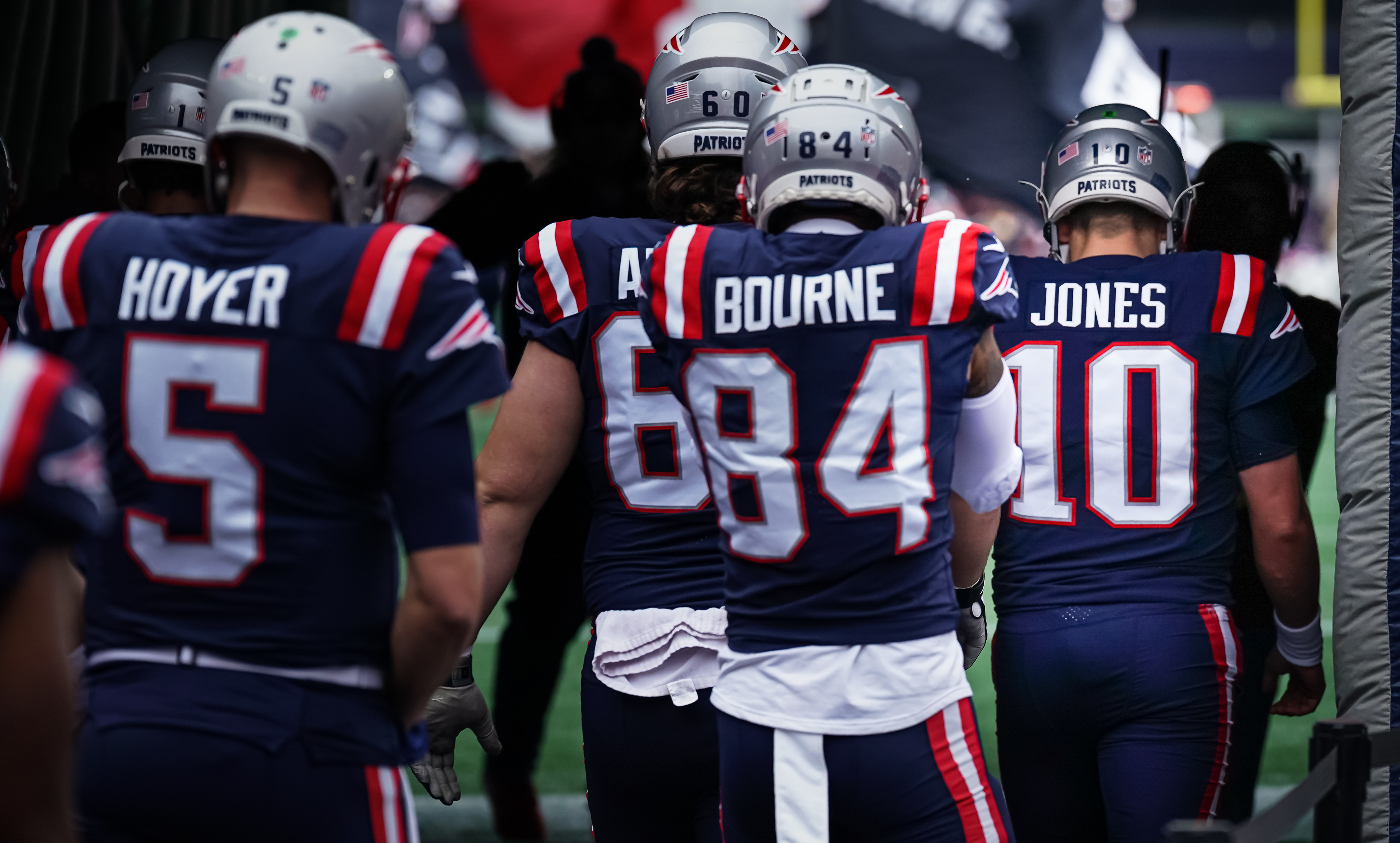 New England Patriots quarterback Mac Jones
