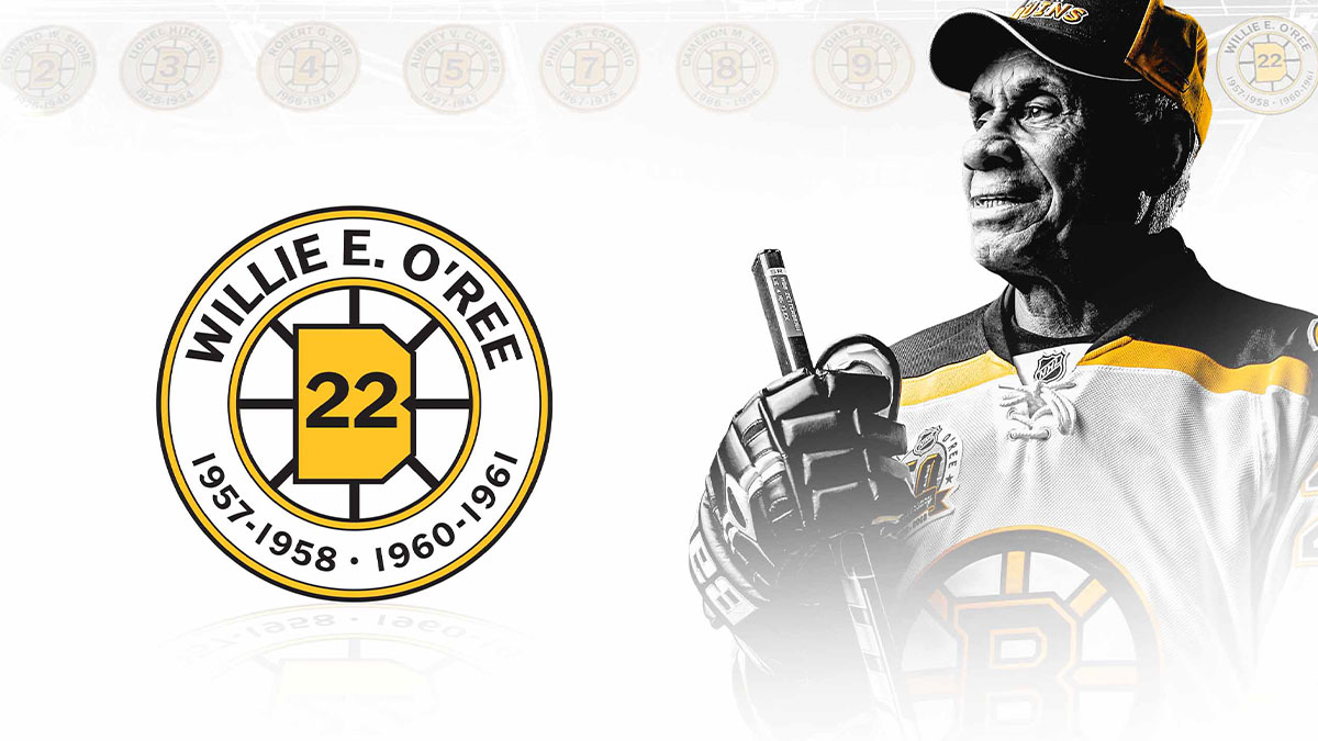 Boston Bruins legend Willie O'Ree
