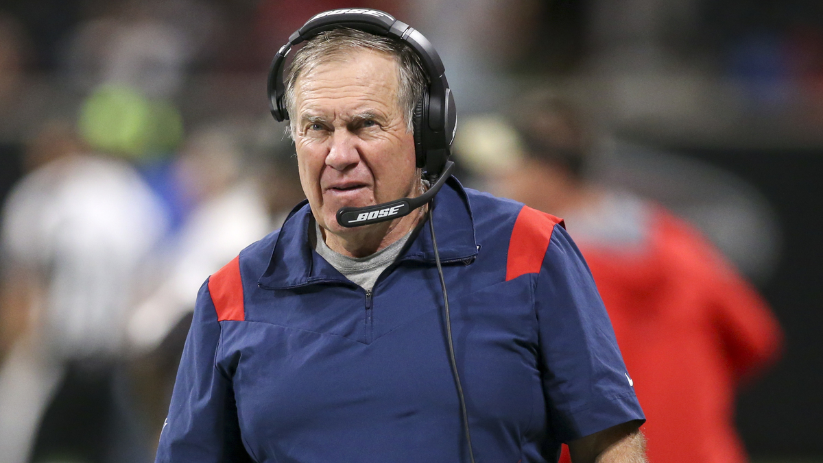 New England Patriots head coach Bill Belichick
