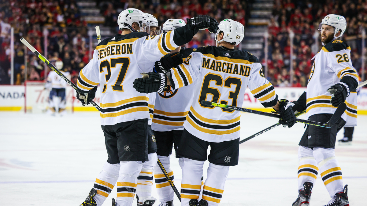 Boston Bruins forward Brad Marchand