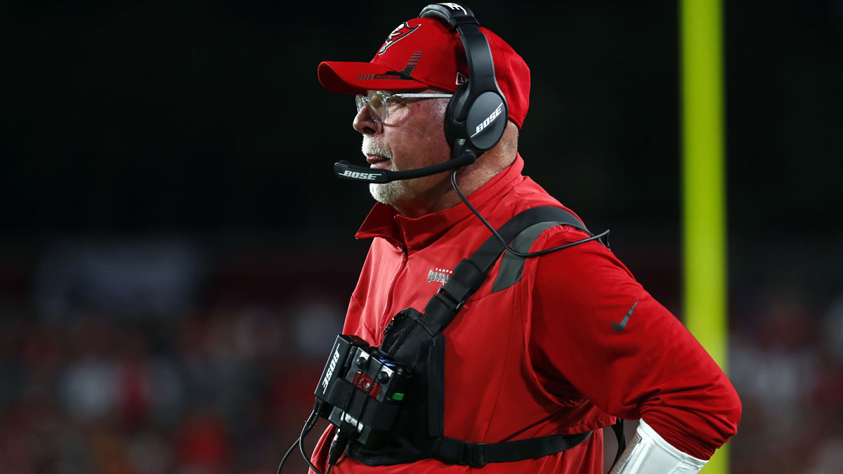 Tampa Bay Buccaneers head coach Bruce Arians
