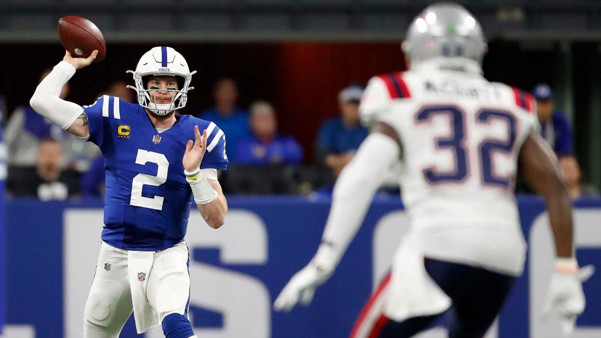 Indianapolis Colts quarterback Carson Wentz