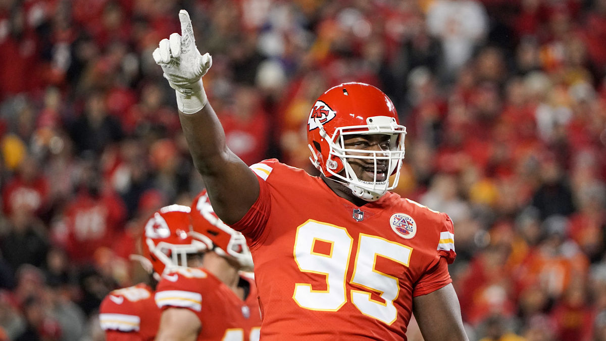 Kansas City Chiefs defensive end Chris Jones