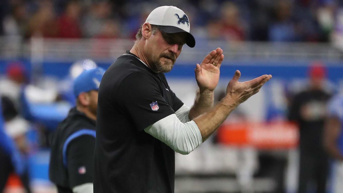Detroit Lions head coach Dan Campbell