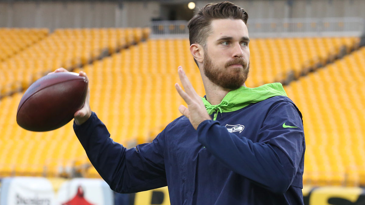 Green Bay Packers quarterback Danny Etling