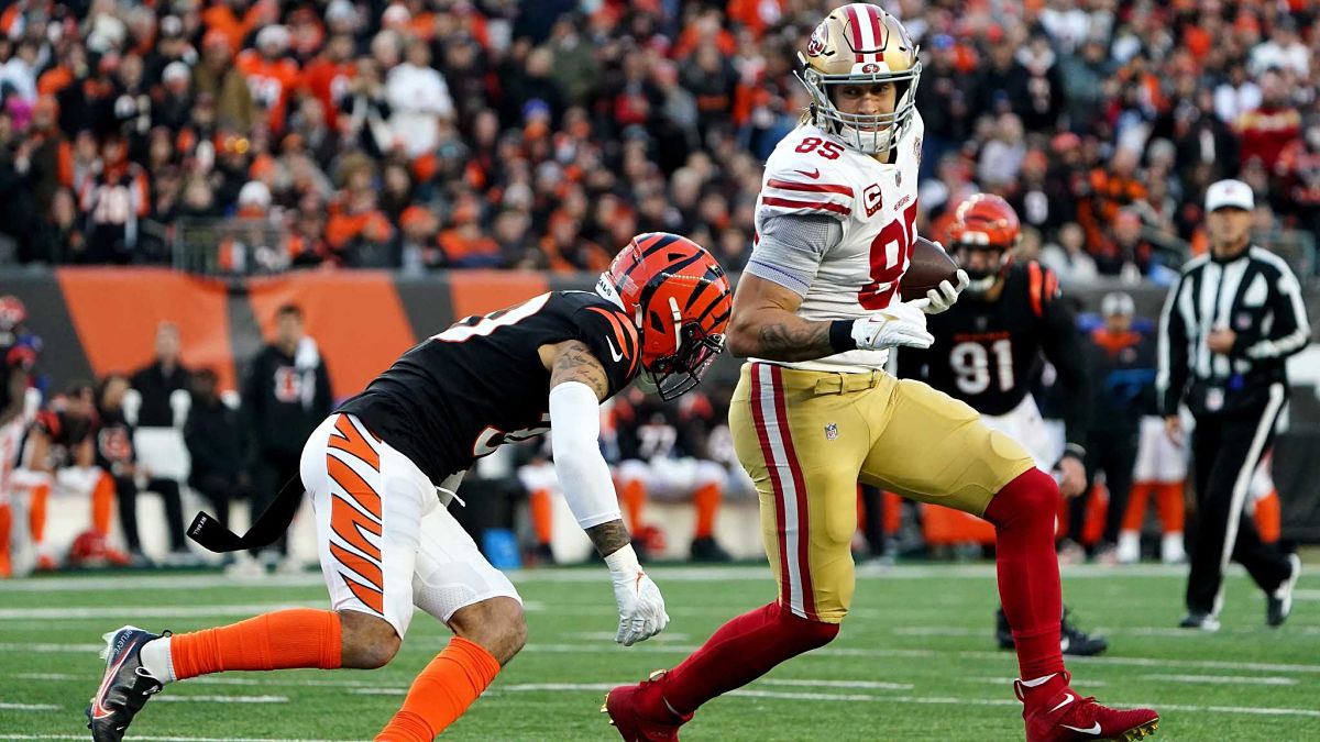 San Francisco 49ers tight end George Kittle
