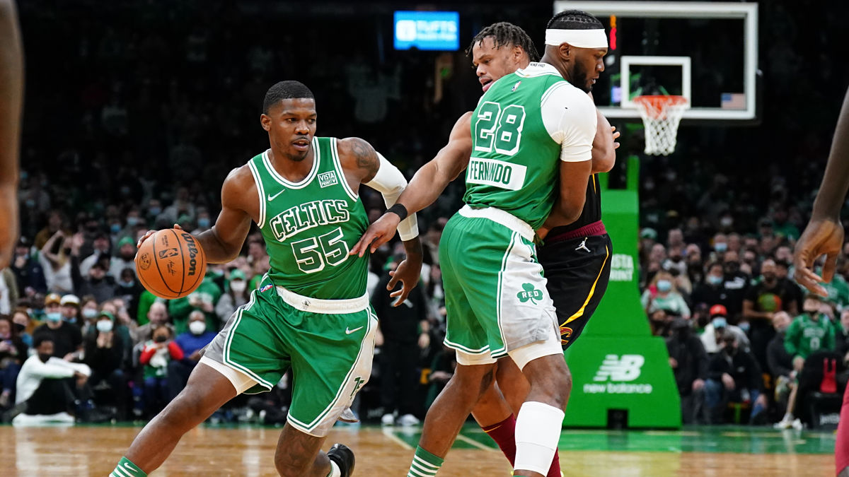 Boston Celtics guard Joe Johnson