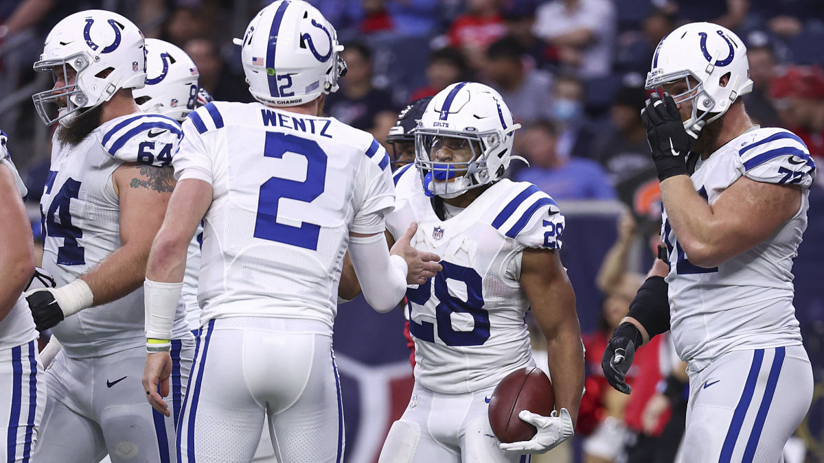 Indianapolis Colts running back Jonathan Taylor