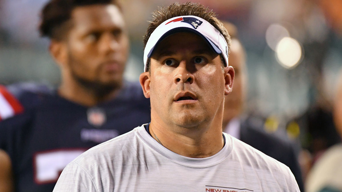 New England Patriots offensive coordinator Josh McDaniels