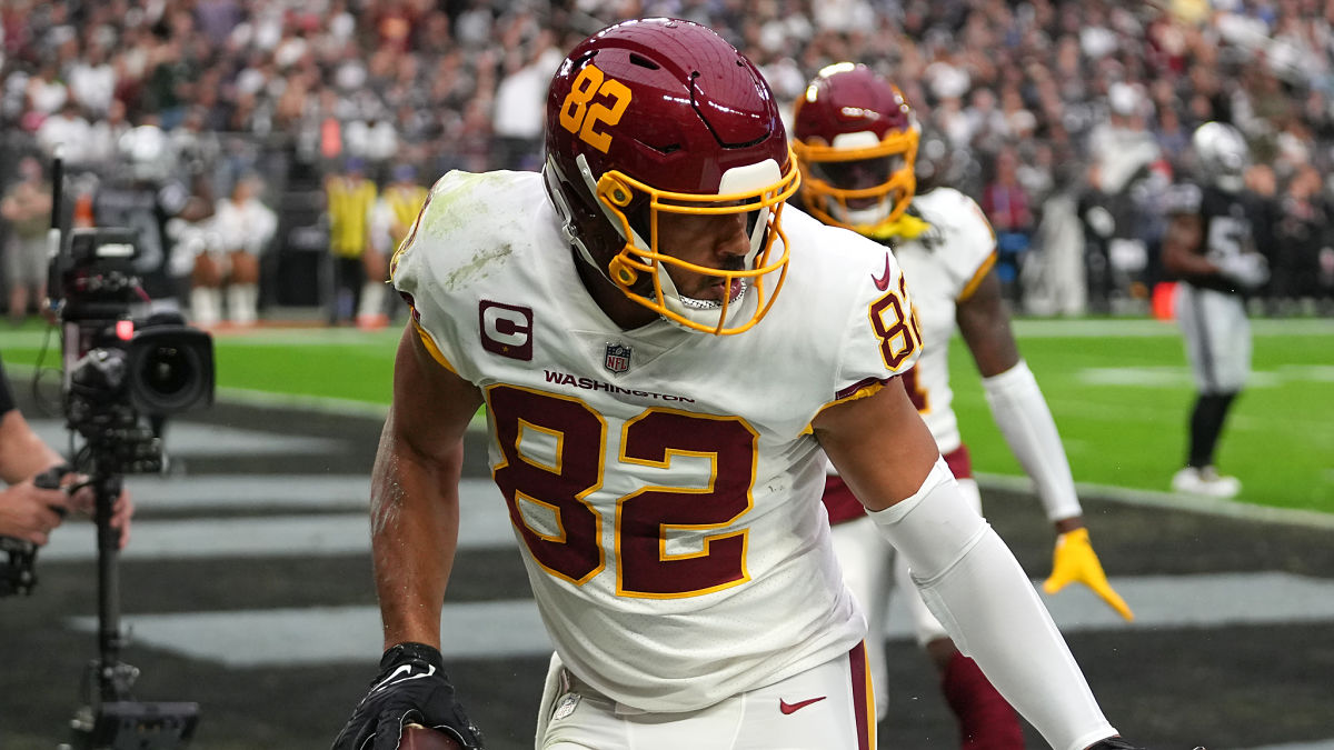 Washington Football Team tight end Logan Thomas