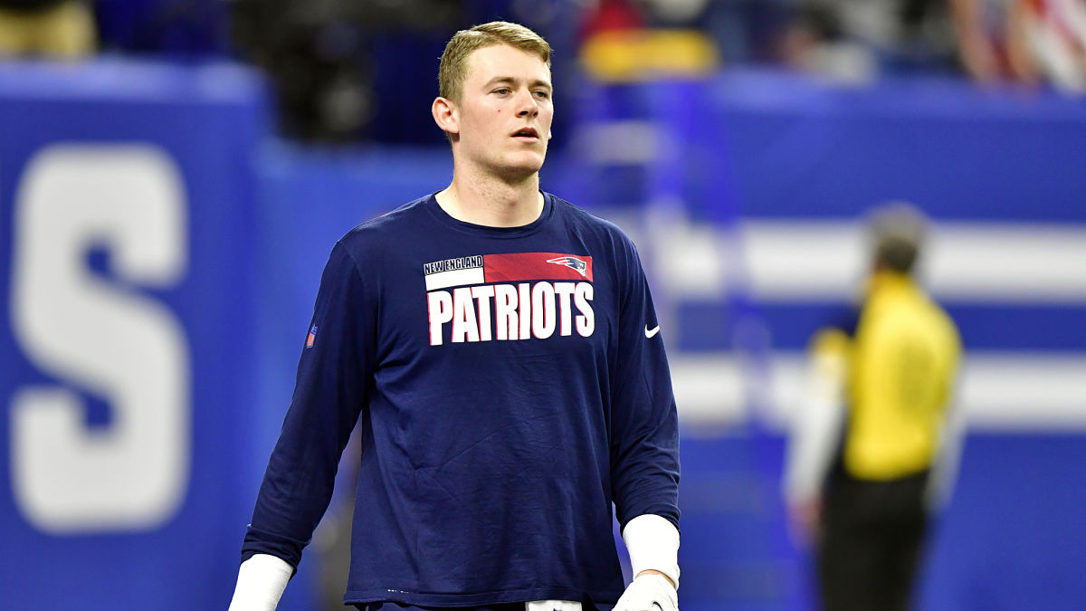 New England Patriots quarterback Mac Jones