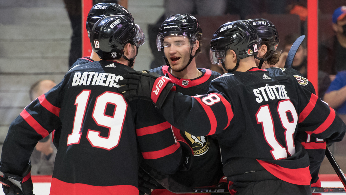 Ottawa Senators center Josh Norris