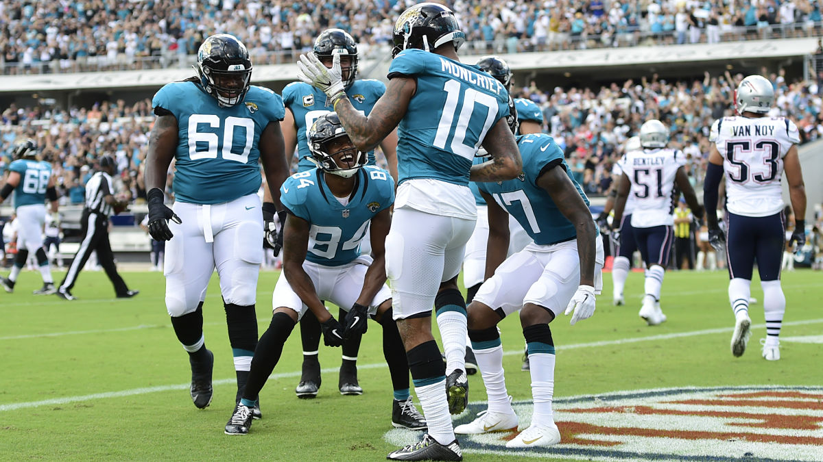 New England Patriots and Jacksonville Jaguars