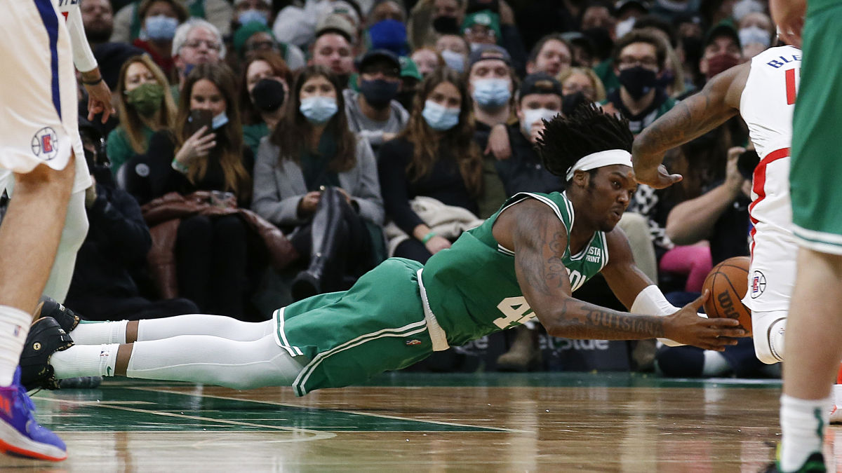 Boston Celtics center Robert Williams III