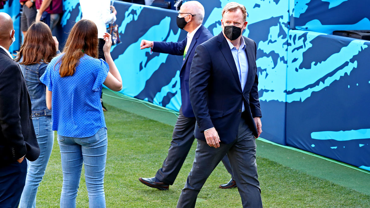 NFL commissioner Roger Goodell