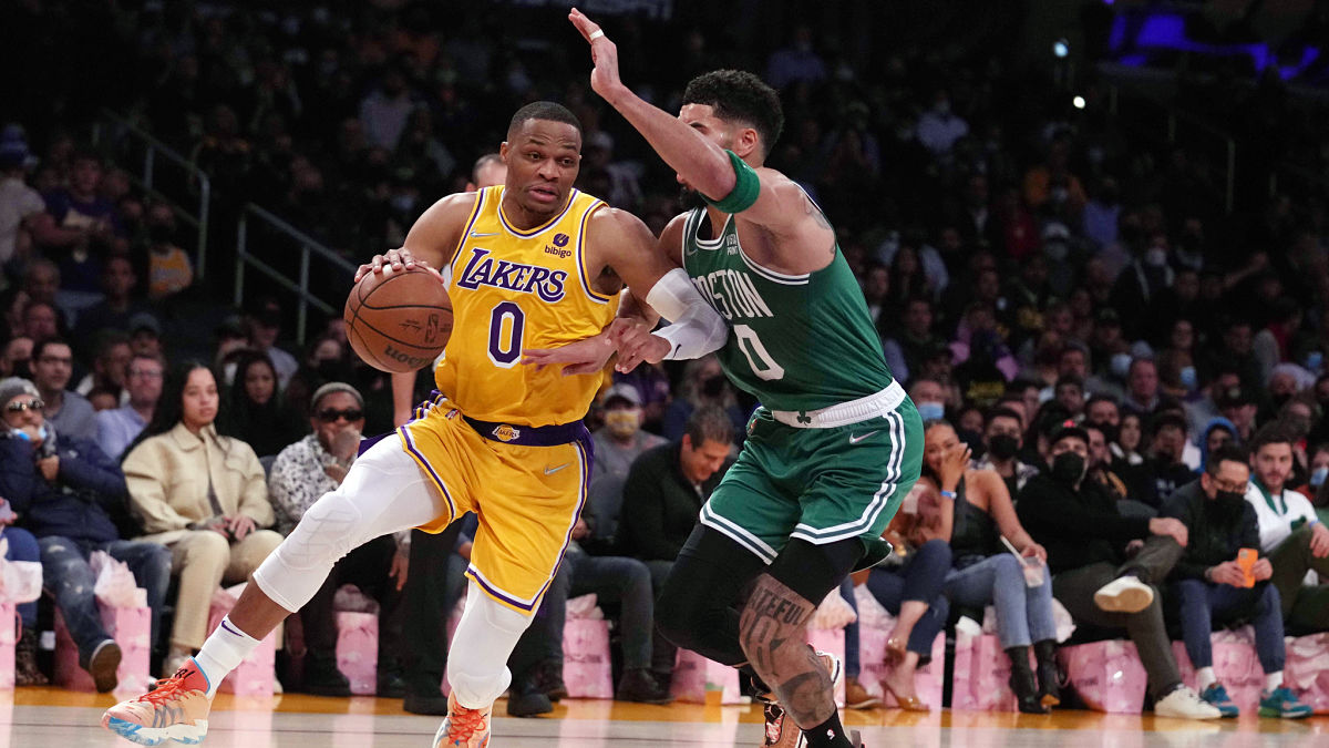 Los Angeles Lakers guard Russell Westbrook