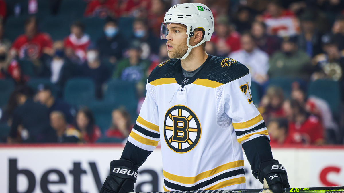 Boston Bruins forward Taylor Hall