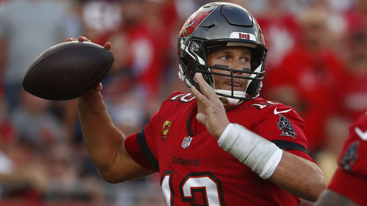 Tampa Bay Buccaneers quarterback Tom Brady