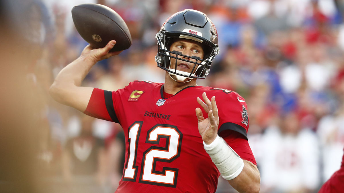 Tampa Bay Buccaneers quarterback Tom Brady