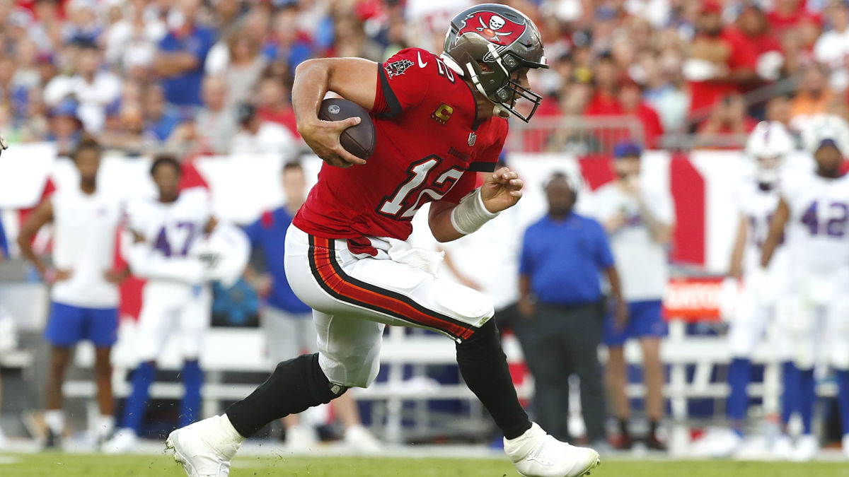 Tampa Bay Buccaneers quarterback Tom Brady