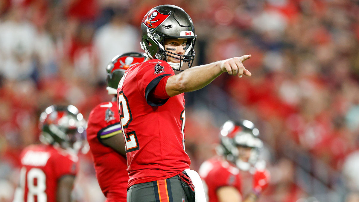 Tampa Bay Buccaneers quarterback Tom Brady