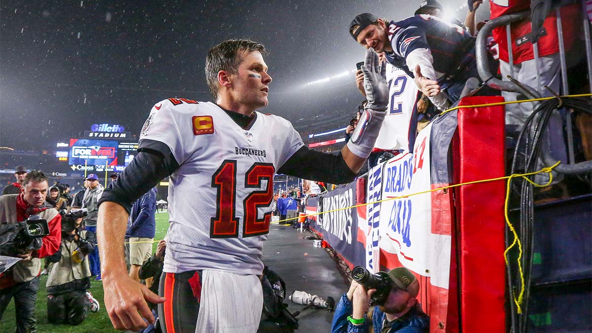 Tampa Bay Buccaneers quarterback Tom Brady
