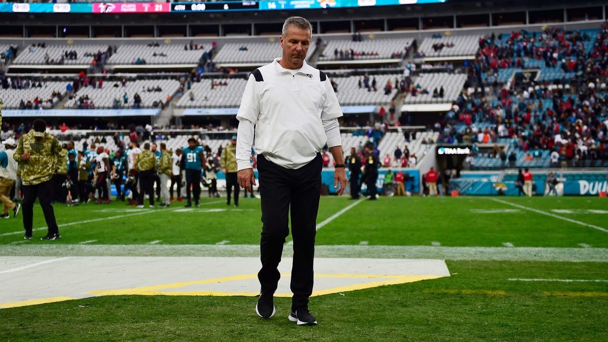 Jacksonville Jaguars head coach Urban Meyer