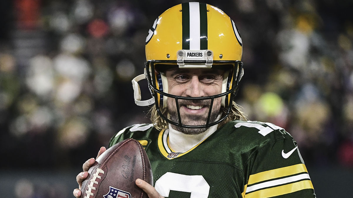 Green Bay Packers quarterback Aaron Rodgers