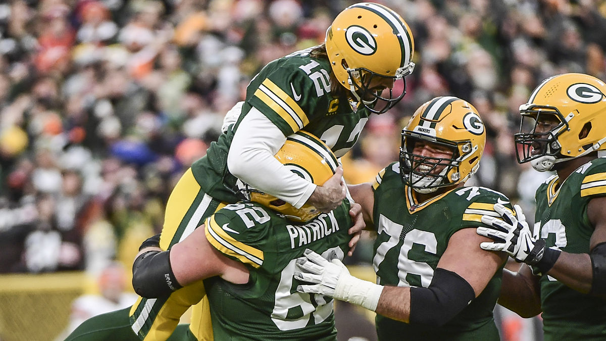 Green Bay Packers quarterback Aaron Rodgers