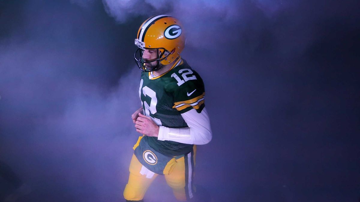 Green Bay Packers quarterback Aaron Rodgers