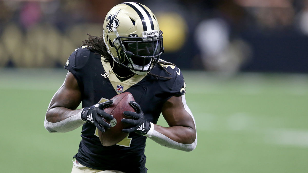New Orleans Saints running back Alvin Kamara