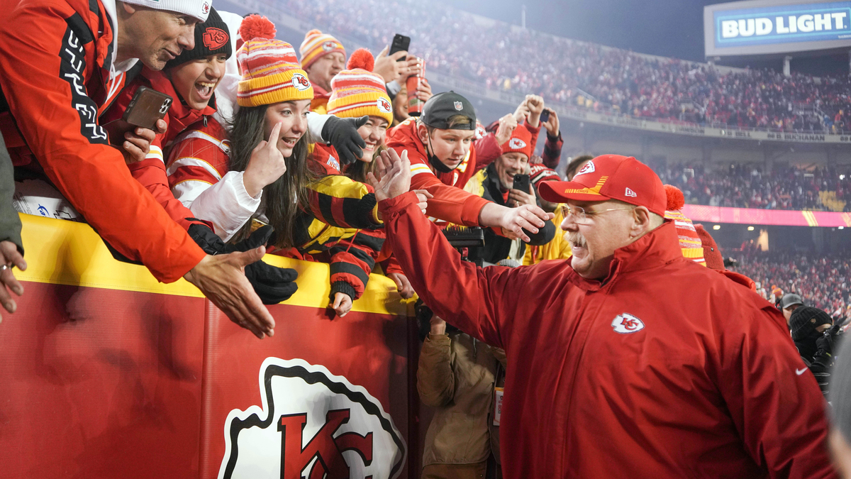 Kansas City Chiefs head coach Andy Reid