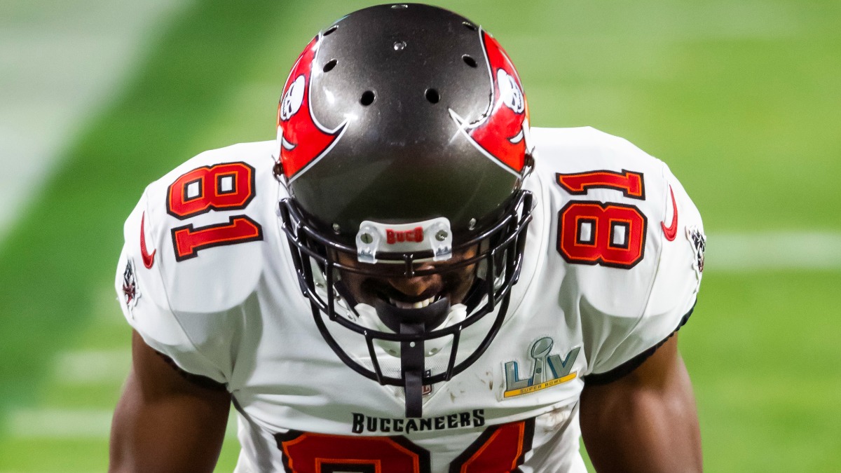 Tampa Bay Buccaneers wide receiver Antonio Brown
